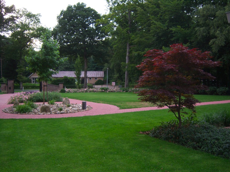 Landelijke tuin (ronde vorm)